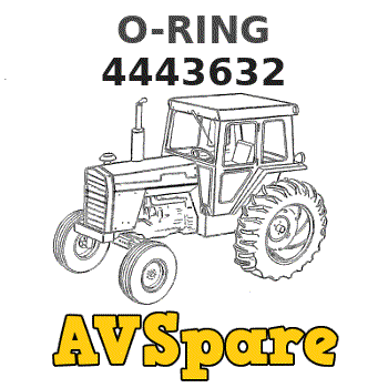 O-RING 4443632 - Hitachi | AVSpare.com O-RING 4443632 - Hitachi | AVSpare.com