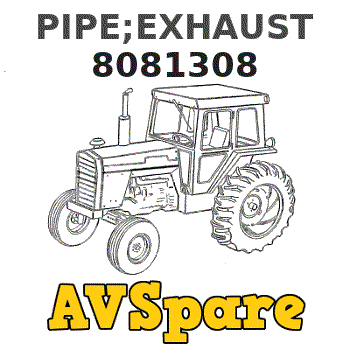 PIPE;EXHAUST 8081308 - Hitachi | AVSpare.com