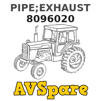 PIPE;EXHAUST 8096020 - Hitachi | AVSpare.com