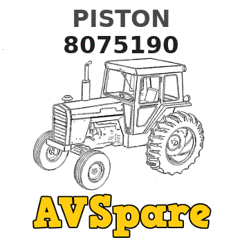 PISTON 8075190 - Hitachi | AVSpare.com