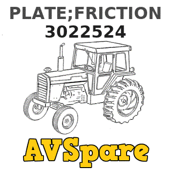 PLATE;FRICTION 3022524 - Hitachi | AVSpare.com