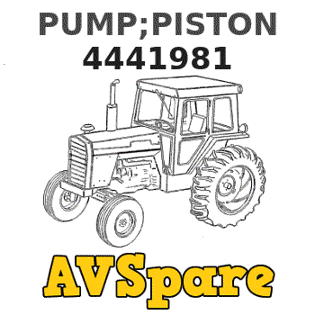 PUMP;PISTON 4441981 - Hitachi