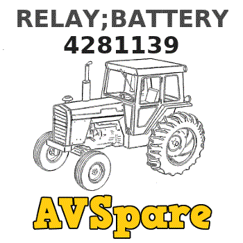 RELAY;BATTERY 4281139 - Hitachi | AVSpare.com
