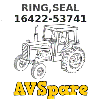 RING,SEAL 16422-53741 - Hitachi | AVSpare.com