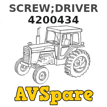 SCREW;DRIVER 4200434 - Hitachi | AVSpare.com