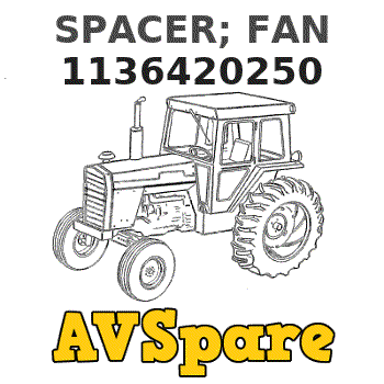 SPACER; FAN 1136420250 - Hitachi | AVSpare.com SPACER; FAN 1136420250 - Hitachi | AVSpare.com
