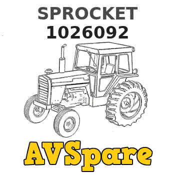 SPROCKET 1026092 - Hitachi | AVSpare.com SPROCKET 1026092 - Hitachi | AVSpare.com