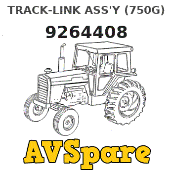 TRACK-LINK ASS'Y (750G) 9264408 - Hitachi | AVSpare.com