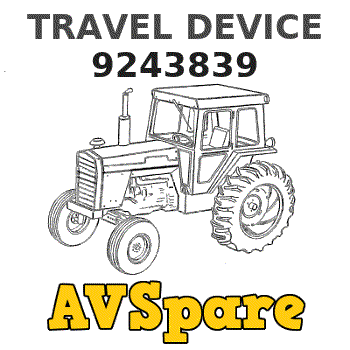 TRAVEL DEVICE 9243839 Hitachi