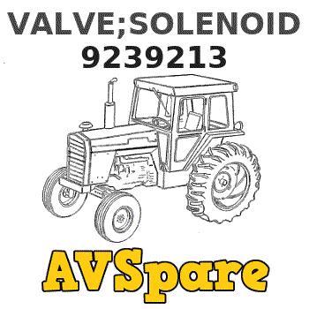 VALVE;SOLENOID 9239213 - Hitachi | AVSpare.com