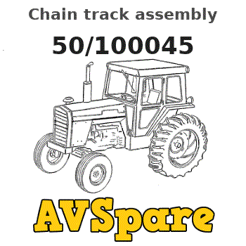Chain track assembly 50/100045 - JCB | AVSpare.com