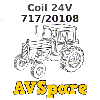Coil 24V 717/20108 - JCB | AVSpare.com