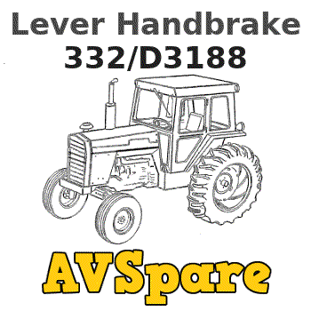 Lever Handbrake 332/D3188 - JCB | AVSpare.com Lever Handbrake 332/D3188 - JCB | AVSpare.com