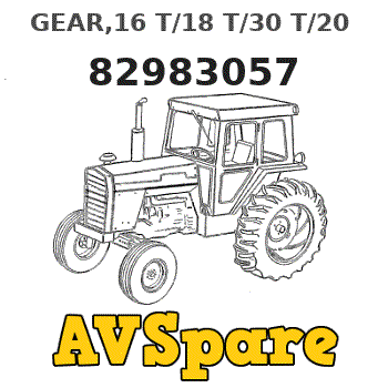 GEAR,16 T/18 T/30 T/20 T 82983057 - New.Holland | AVSpare.com