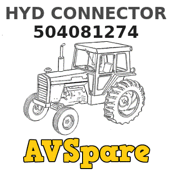 New Holland Agriculture, Raccord hydraulique, 504081274