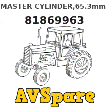 MASTER CYLINDER,65.3mm Stroke 81869963 - New.Holland | AVSpare.com