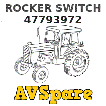 ROCKER SWITCH 47793972 - New.Holland