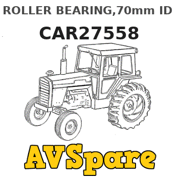 ROLLER BEARING,70mm ID x 125mm OD x 24mm W CAR27558 - New.Holland 