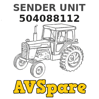 SENDER UNIT 504088112 - New.Holland | AVSpare.com