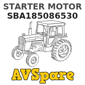 STARTER MOTOR SBA185086530 - New.Holland | AVSpare.com