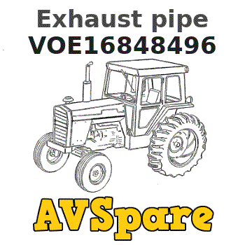 Exhaust pipe VOE16848496 - heavy | AVSpare.com Exhaust pipe VOE16848496 - heavy | AVSpare.com