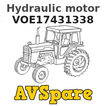Hydraulic motor VOE17431338 - heavy | AVSpare.com Hydraulic motor VOE17431338 - heavy | AVSpare.com