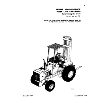 cat forklift serial number lookup