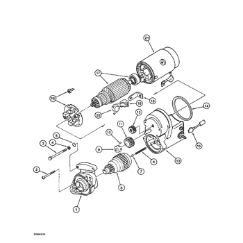 560) - CASE TRENCHER (1/93-12/04) (4-08) - BATTERY, MOUNTING AND