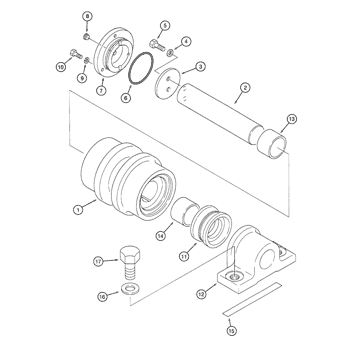 BUSHING,46mm ID x 50mm OD x 38mm L 158777A1 - Case | AVSpare.com