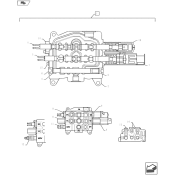 HYDRAULIC VALVE 87351494 - Case | AVSpare.com