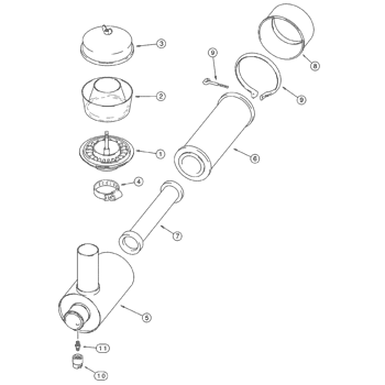 750H) - CASE CRAWLER TRACTOR (1/00-12/02) (05-03) - TRACK ADJUSTER AND  IDLER MOUNTING Case Constructuion