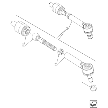 BALL JOINT,399mm L 84276564 - Case | AVSpare.com