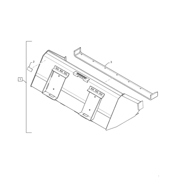 Loader Bucket Spill Guard