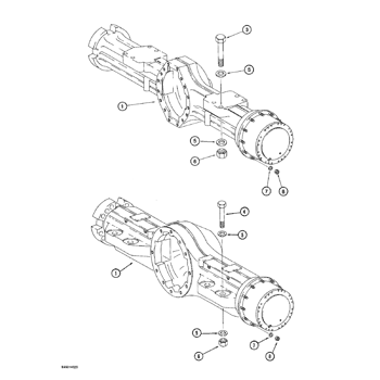 4WD AXLE ASSY 231368A1 - Case | AVSpare.com