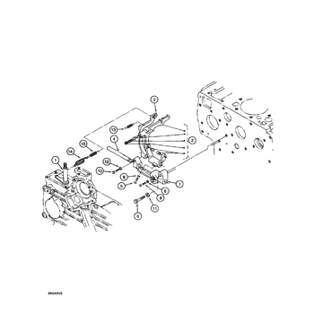 560) - CASE TRENCHER (1/93-12/04) (3-04) - INJECTION PUMP DRIVE