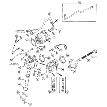 Volant De Direction - Case IH Magnum 7210 - Quality Tractor Parts - 55846