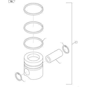 Iveco F4GE9454K Rings Piston Rings Set For Cummins QSB & Iveco ...