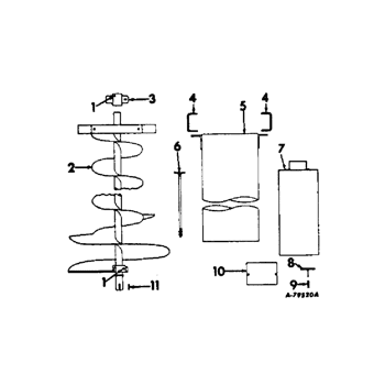 105) - INTERNATIONAL HARVESTER GRINDER-MIXER (1/64-12/67) (A-10) - BELT  DRIVE AND CONNECTIONS Case Agriculture