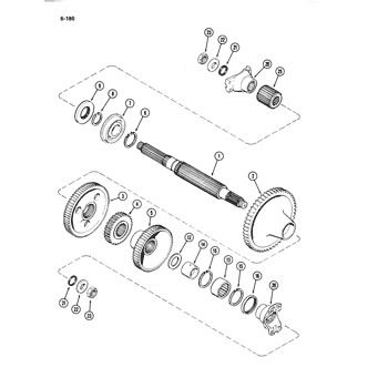 3147441R91, 3147441R92 Filtre à huile de transmission tracteur Case IH 323,  353, 383, 423, 453, 553, 554, 644, 743, 744, 745, 824, 844, 955, 956, 1055,  SO 061, 84533578, 9513024, P554770, SO061