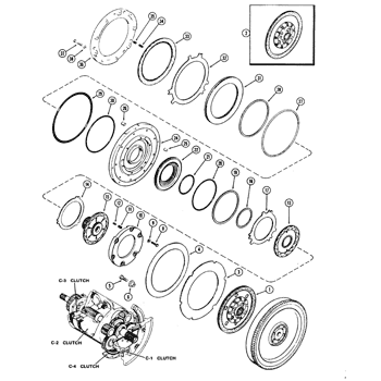 John Deere 1070 Parts - Clutch Parts