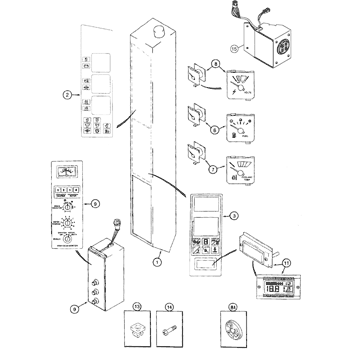 coleman furnace parts diagrams