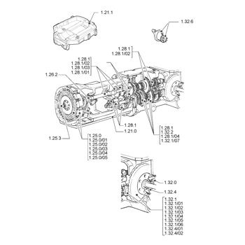 Jx1100u Tractor 1 04 12 08 03 Transmission Case Agriculture