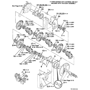 8575) - CASE IH MID-SIZE RECTANGULAR BALER (NORTH AMERICA) (1/95-12/00)  (08-020) - KNOTTER BLOWER ASSEMBLY-CONTINUED (PUMP & MOUNTING) Case  Agriculture