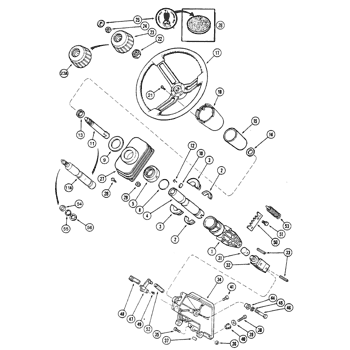 Volant De Direction - Case IH Magnum 7210 - Quality Tractor Parts - 55846