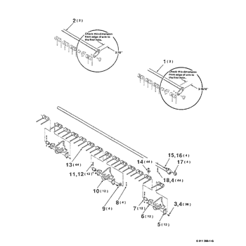 hesston 1014 reel parts diagram