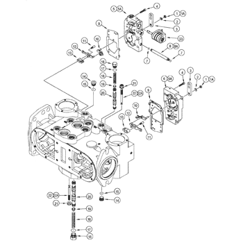 Case 90xt hydraulic pump