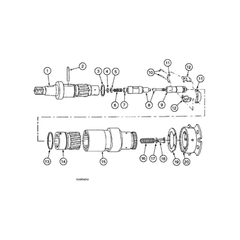 DT 466 6 CYLINDER TURBO DIESEL ENGINE 1 73 12 98 9E 110