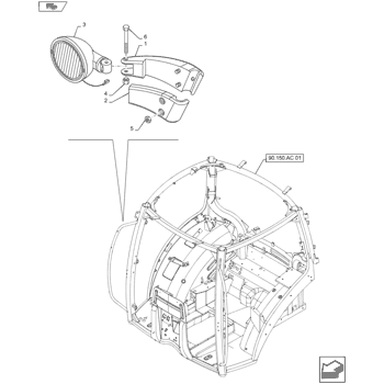 BRACKET 84197478 - Case | AVSpare.com