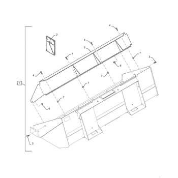 Loader Bucket Spill Guard