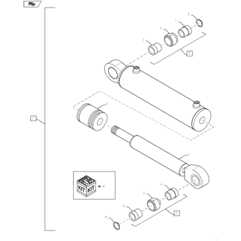 SPHERICAL BEARING 87266307 - Case | AVSpare.com